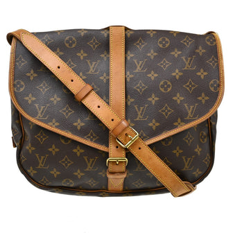 Saumur Handbag Monogram Canvas 35