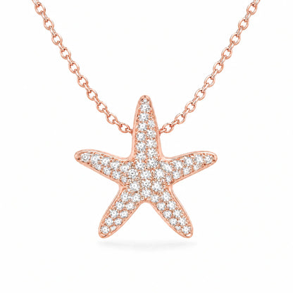 Stella 18K Gold Plated 925 Sterling Silver Cubic Zirconia Necklace