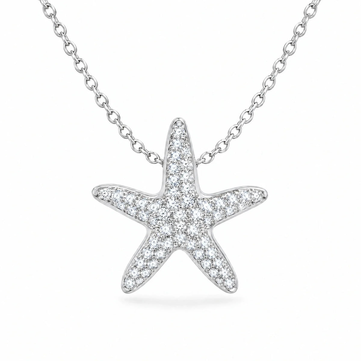 Stella 18K Gold Plated 925 Sterling Silver Cubic Zirconia Necklace