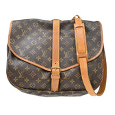 Saumur Handbag Monogram Canvas 35