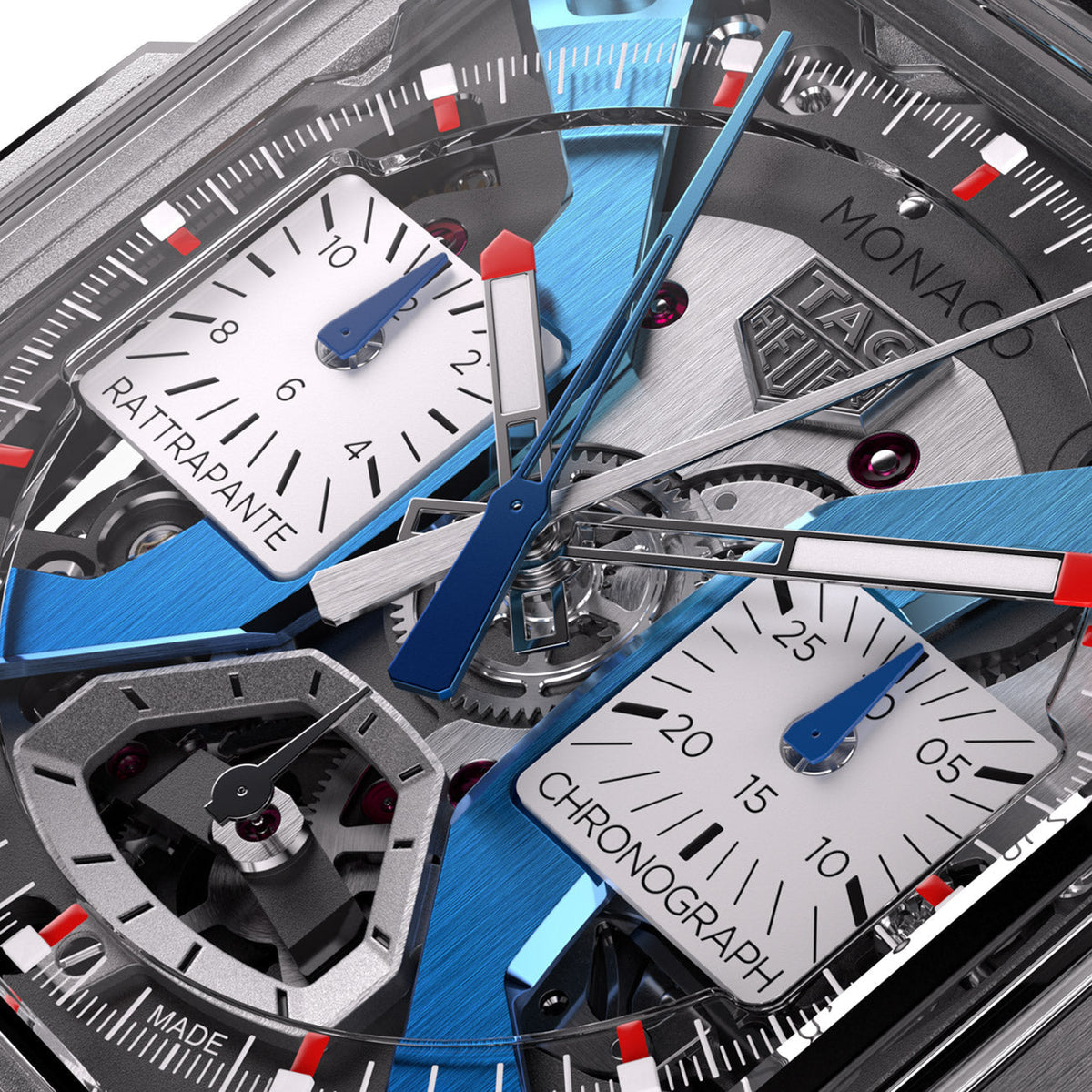 TH Monaco Split-Seconds Chronograph 41mm