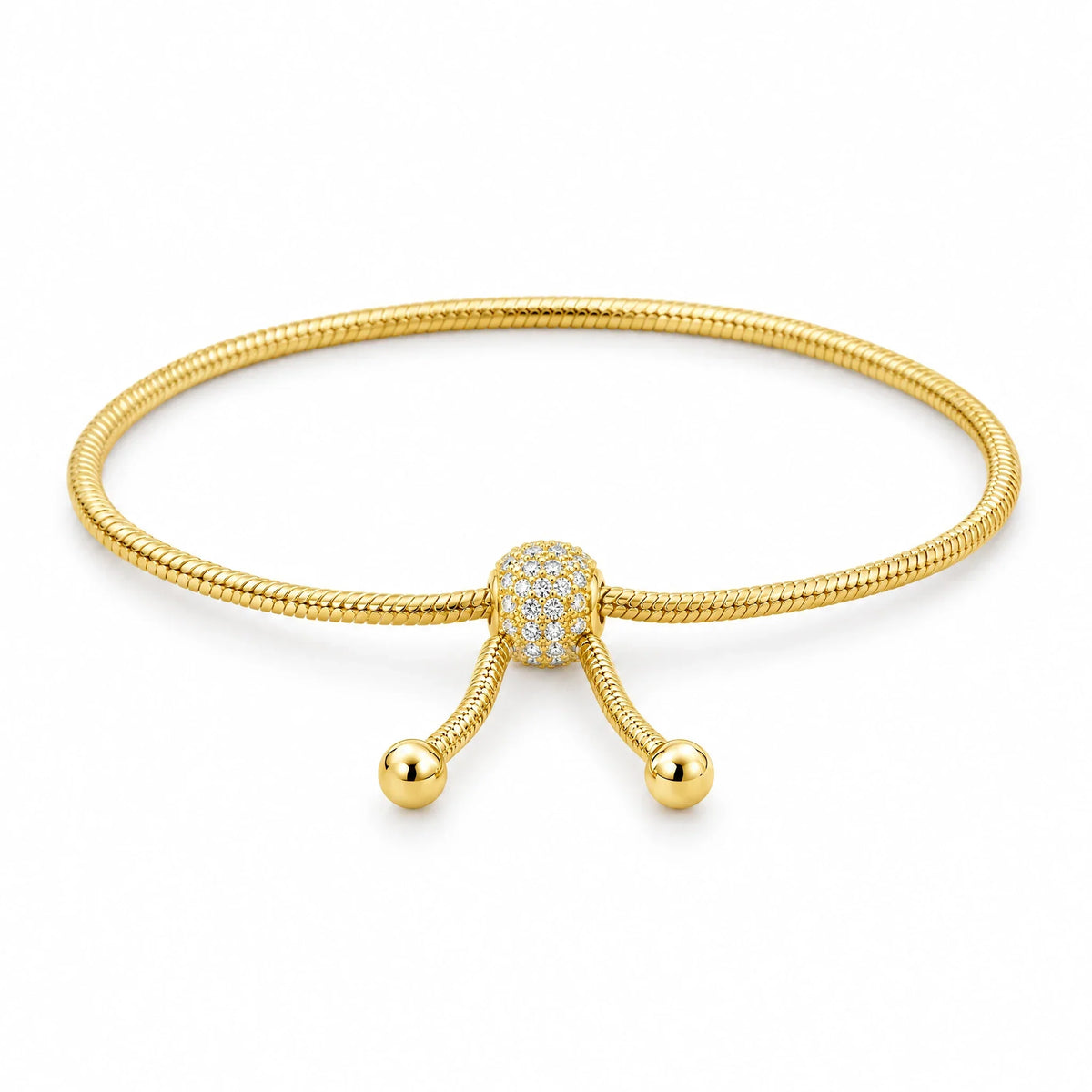 Talia 18K Gold Plated 925 Sterling Silver Cubic Zirconia Bracelet