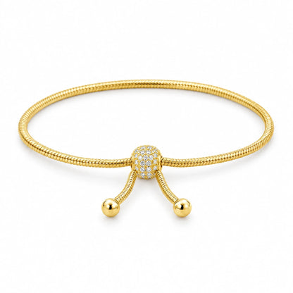 Talia 18K Gold Plated 925 Sterling Silver Cubic Zirconia Bracelet