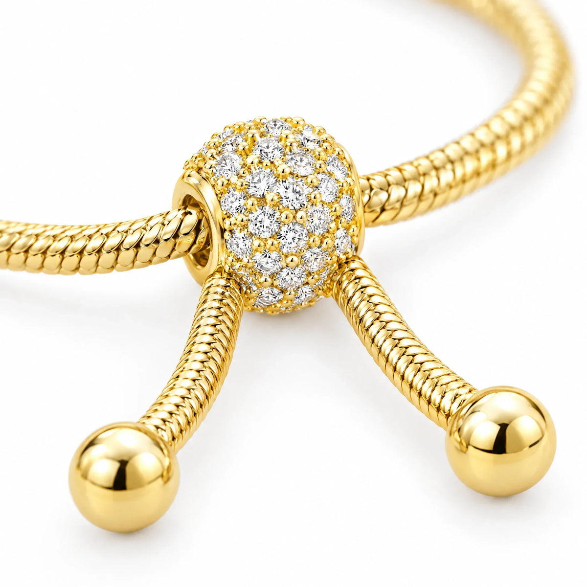 Talia 18K Gold Plated 925 Sterling Silver Cubic Zirconia Bracelet