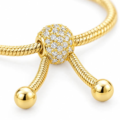 Talia 18K Gold Plated 925 Sterling Silver Cubic Zirconia Bracelet