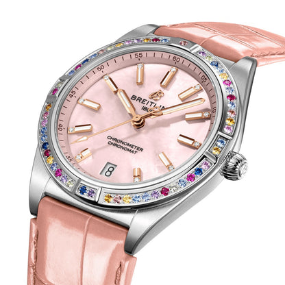 Unworn BT Chronomat Automatic 36 South Sea Ref# G10380BB1K1P1