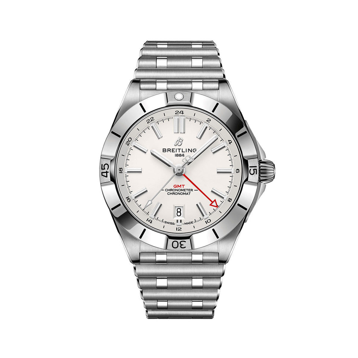 Unworn BT Chronomat Automatic GMT Ref# A32398101A1A1