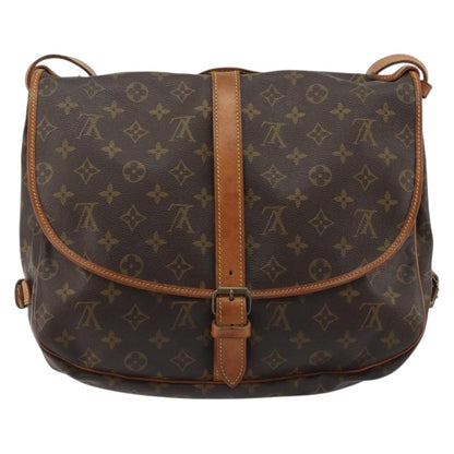 Saumur Handbag Monogram Canvas 35