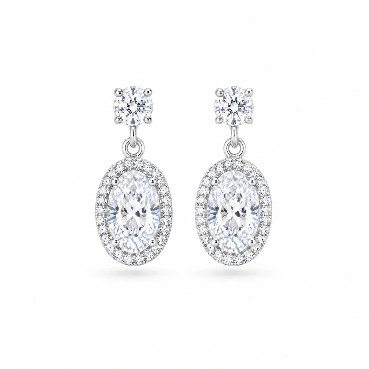 Valencia 18K Gold Plated 925 Sterling Silver Cubic Zirconia Earrings