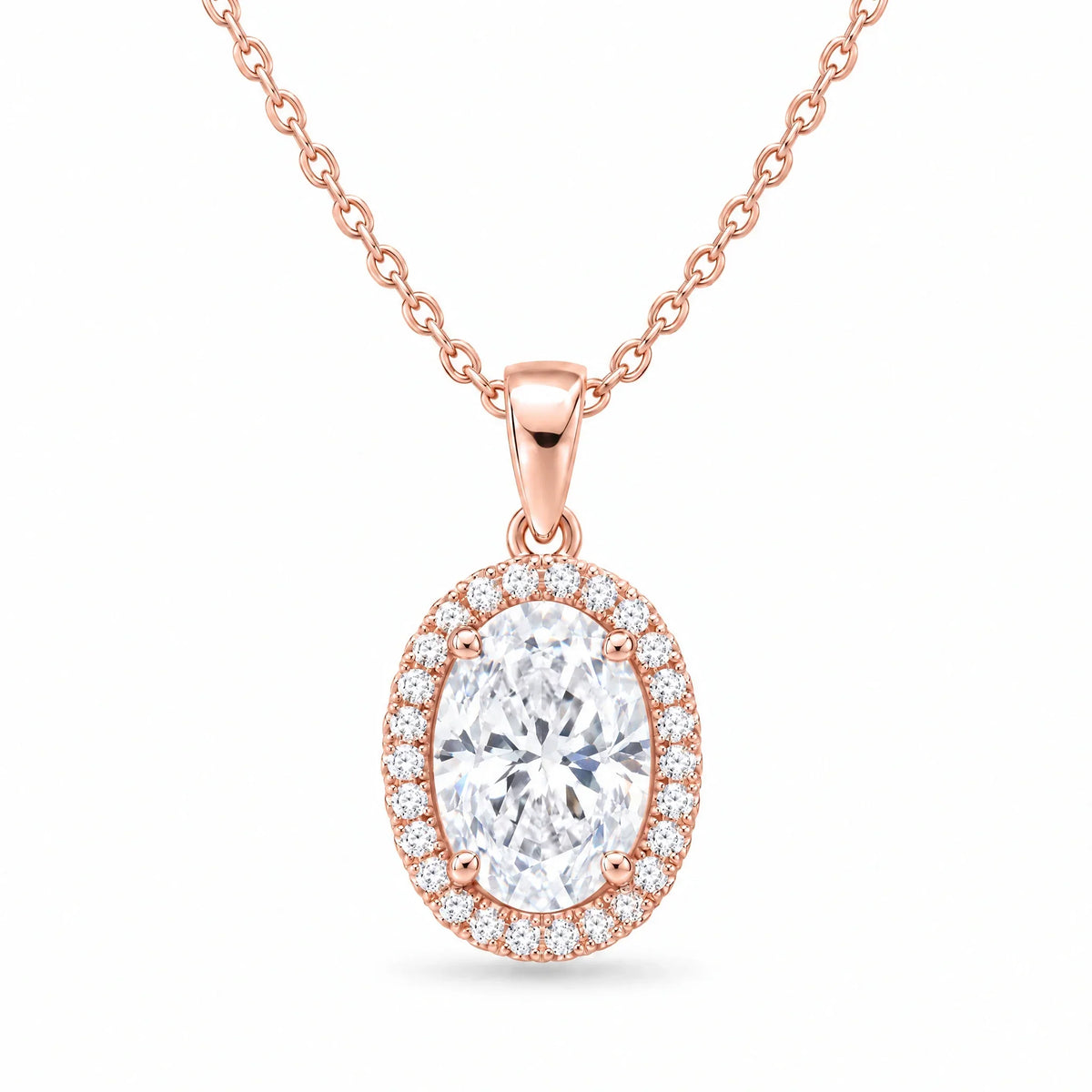 Valencia 18K Gold Plated 925 Sterling Silver Cubic Zirconia Necklace