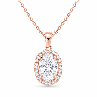 Valencia 18K Gold Plated 925 Sterling Silver Cubic Zirconia Necklace