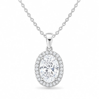 Valencia 18K Gold Plated 925 Sterling Silver Cubic Zirconia Necklace