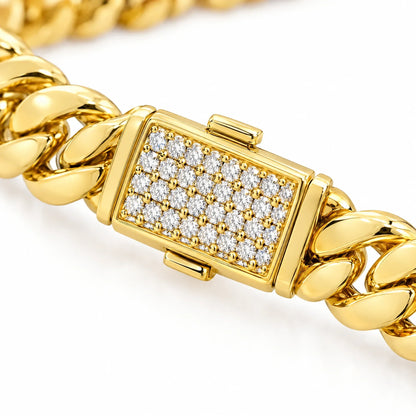 Vera 18K Gold Plated 925 Sterling Silver Cubic Zirconia Bracelet