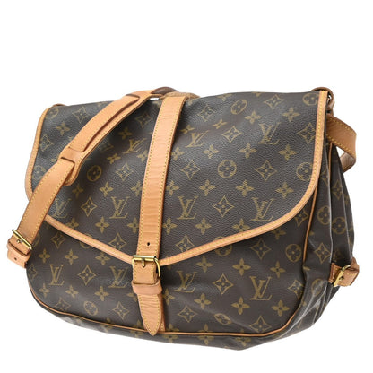 Saumur Handbag Monogram Canvas 35