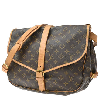 Saumur Handbag Monogram Canvas 35