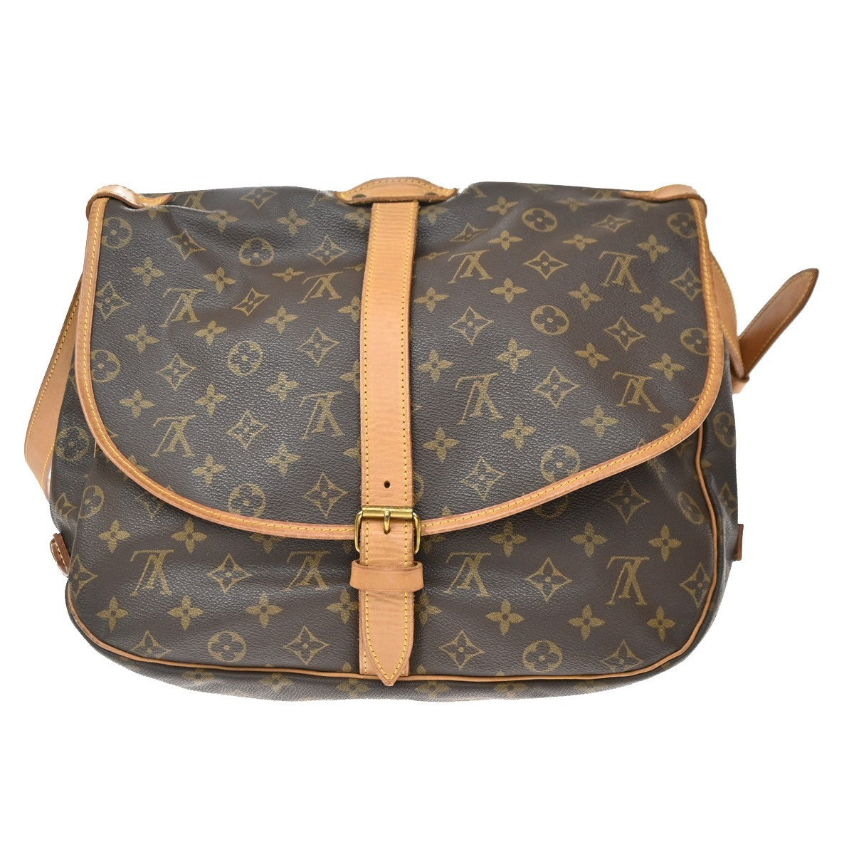 Saumur Handbag Monogram Canvas 35