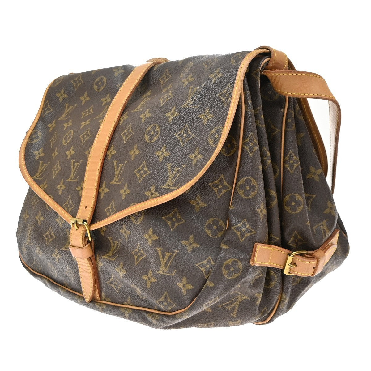 Saumur Handbag Monogram Canvas 35