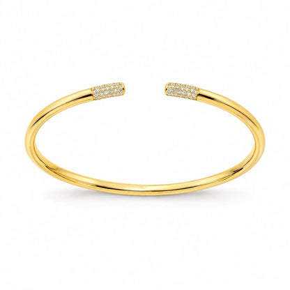 Vienne 18K Gold Plated 925 Sterling Silver Cubic Zirconia Bracelet