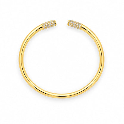 Vienne 18K Gold Plated 925 Sterling Silver Cubic Zirconia Bracelet