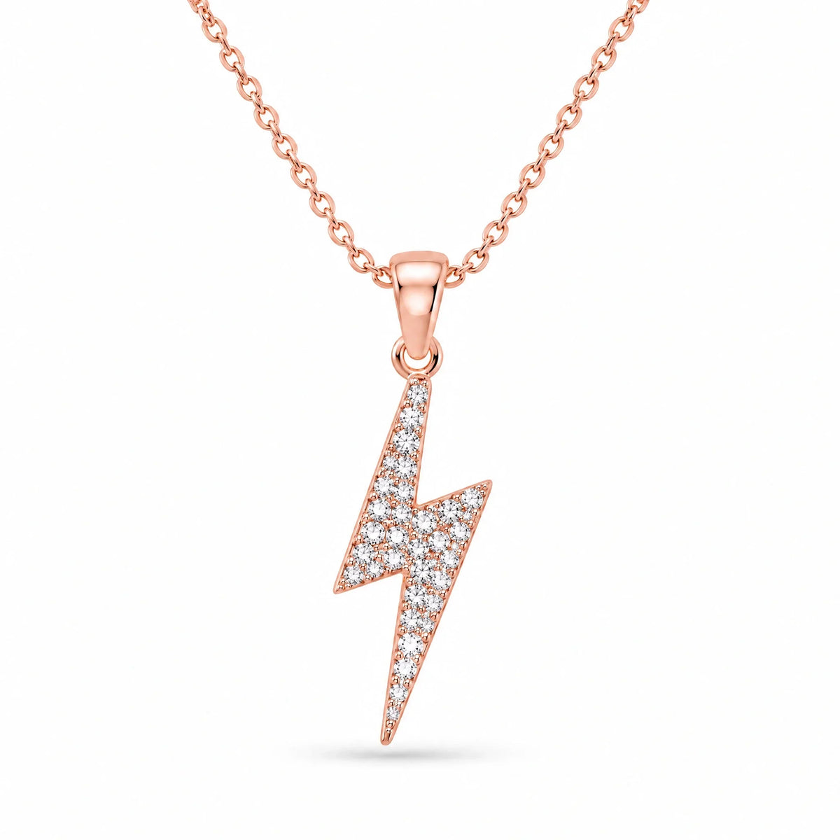 Volta 18K Gold Plated 925 Sterling Silver Cubic Zirconia Necklace