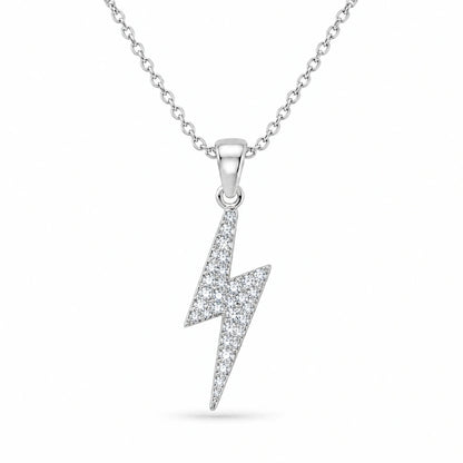 Volta 18K Gold Plated 925 Sterling Silver Cubic Zirconia Necklace