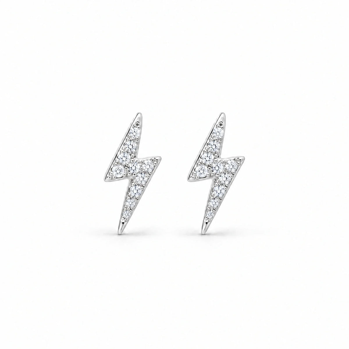 Volta 18K Gold Plated 925 Sterling Silver Cubic Zirconia Earrings