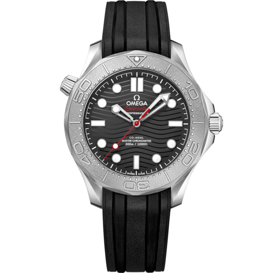 Omega Seamaster Diver 300M 42 mm Steel Black Dial Strap 210.32.42.20.01.002