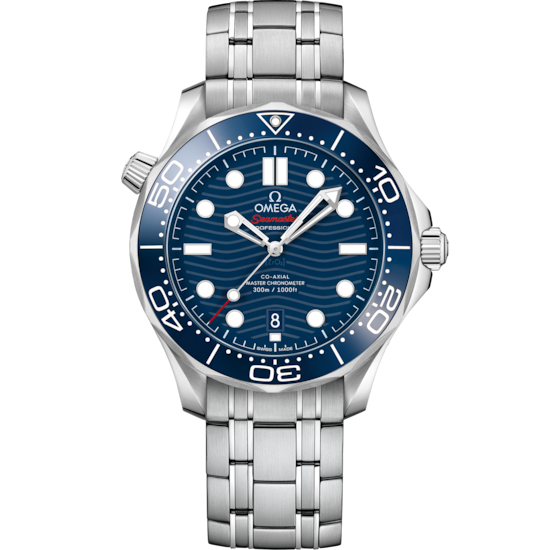 Omega Seamaster Diver 300M 42 mm Steel Blue Dial Bracelet 210.30.42.20.03.001