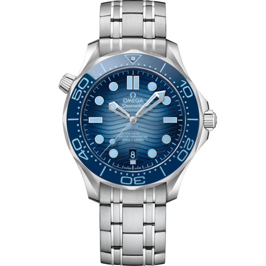 Omega Seamaster Diver 300M 42 mm Steel Blue Dial Bracelet 210.30.42.20.03.003