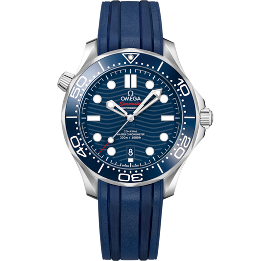 Omega Seamaster Diver 300M 42 mm Steel Blue Dial Strap 210.32.42.20.03.001