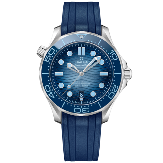 Omega Seamaster Diver 300M 42 mm Steel Blue Dial Strap 210.32.42.20.03.002