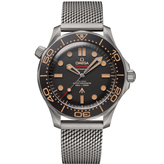 Omega Seamaster Diver 300M 42 mm Titanium Brown Dial Bracelet 210.90.42.20.01.001