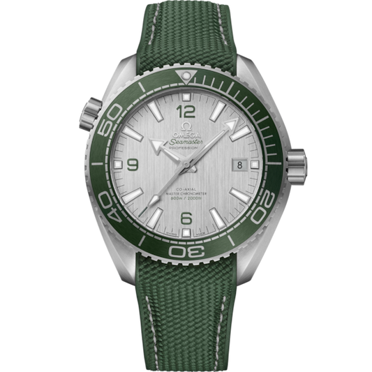 Omega Seamaster Planet Ocean 600M 43.5 mm Stainless Steel Grey Dial Strap 215.32.44.21.06.001