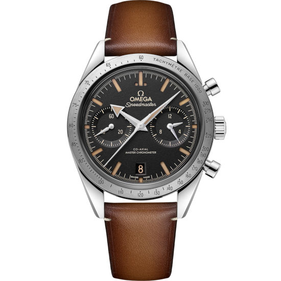 Omega Speedmaster '57 40.5 mm Steel Black Dial Strap 332.12.41.51.01.001