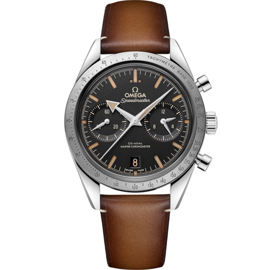 Omega Speedmaster '57 40.5 mm Steel Black Dial Strap 332.12.41.51.01.001