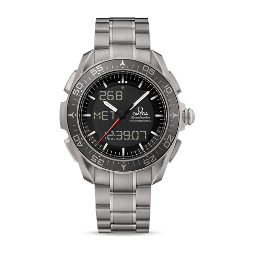 Omega Speedmaster Skywalker X‑33 45 mm Titanium Black Dial Bracelet 318.90.45.79.01.001