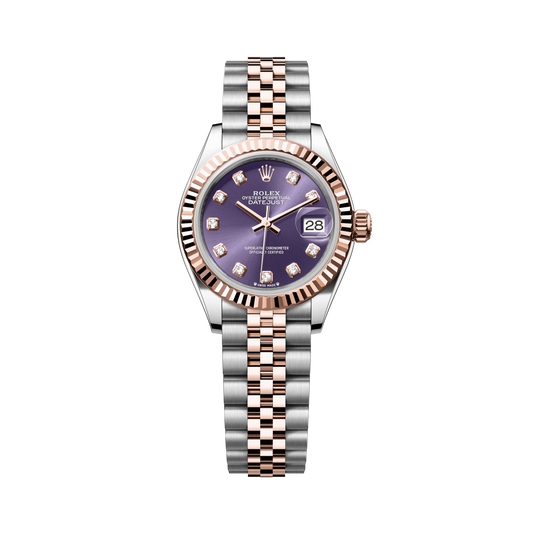 Rolex Lady-Datejust 28 mm Aubergine Diamonds Jubilee 279171-0015