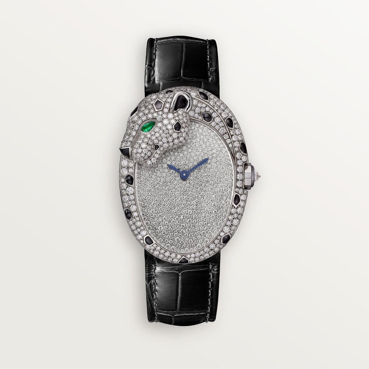 Cartier Panthère 28.6 mm White Gold Diamond Dial Strap HPI01352