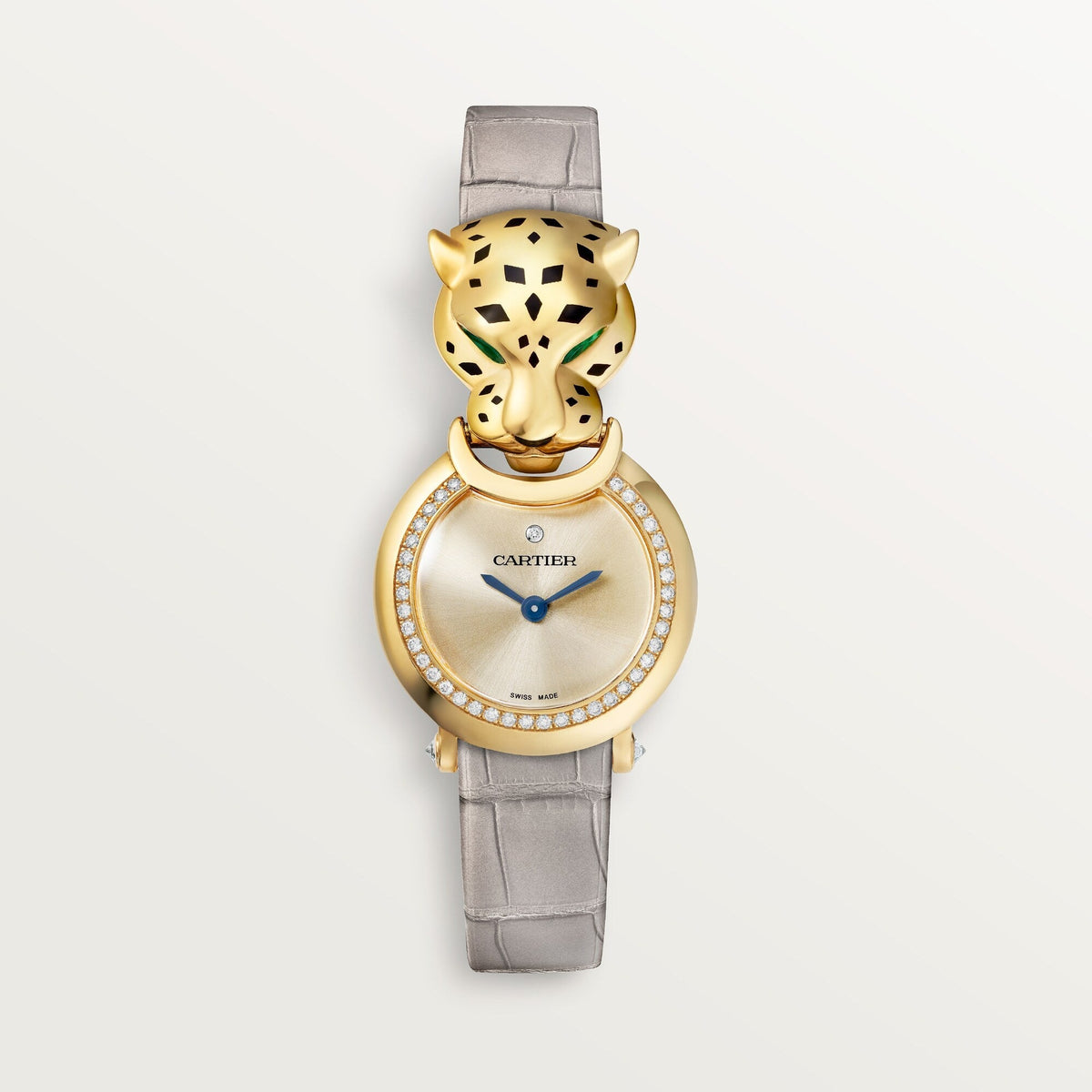 Cartier Panthère 23.6 mm Yellow Gold Golden Dial Strap HPI01297