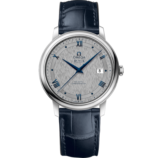 Omega De Ville Prestige 39.5 mm Steel Grey Dial Strap 424.13.40.20.06.002