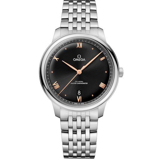 Omega De Ville Prestige 40 mm Steel Black Dial Bracelet 434.10.40.20.01.001