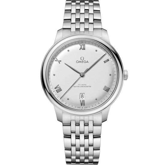 Omega De Ville Prestige 40 mm Steel Silver Dial Bracelet 434.10.40.20.02.001