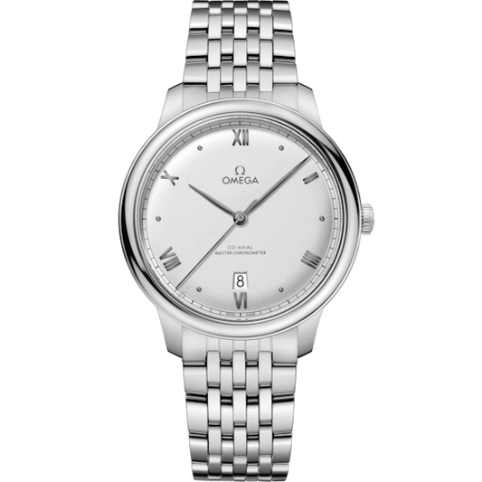 Omega De Ville Prestige 40 mm Steel Silver Dial Bracelet 434.10.40.20.02.001