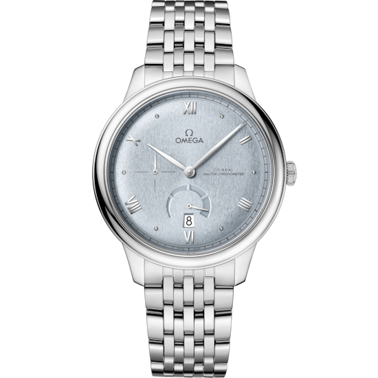 Omega De Ville Prestige 41 mm Steel Blue Dial Bracelet 434.10.41.21.03.001