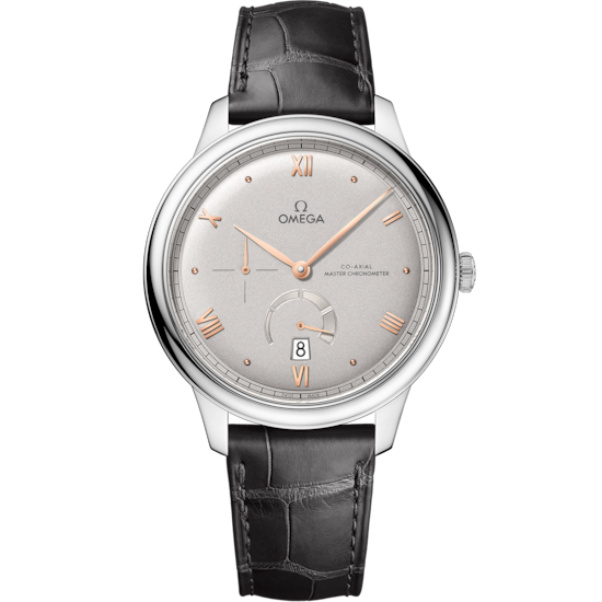 Omega De Ville Prestige 41 mm Steel Grey Dial Strap 434.13.41.21.06.001