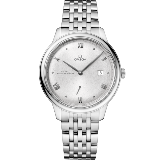 Omega De Ville Prestige 41 mm Steel Silver Dial Bracelet 434.10.41.20.02.001