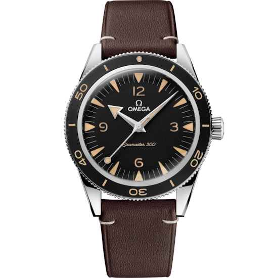 Omega Seamaster 300 41 mm Steel Black Dial Strap 234.32.41.21.01.001
