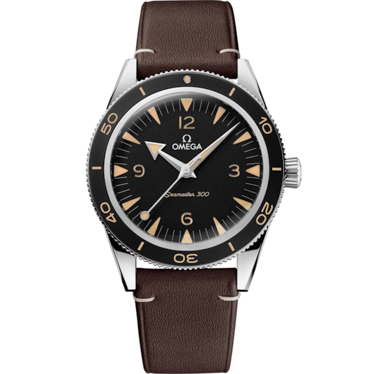 Omega Seamaster 300 41 mm Steel Black Dial Strap 234.32.41.21.01.001