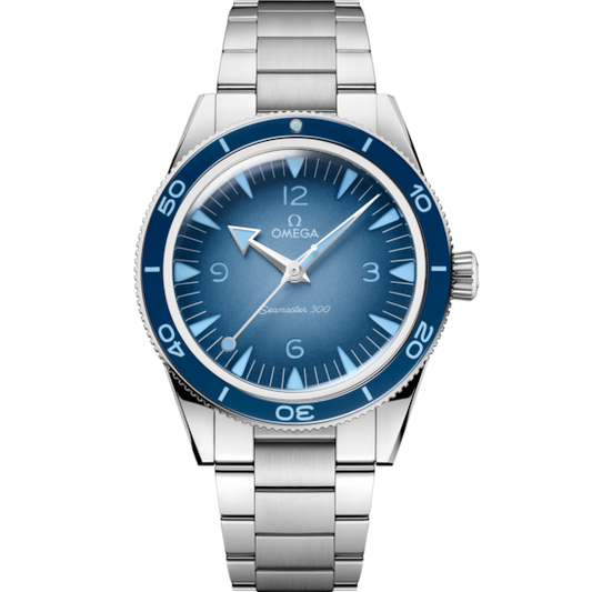Omega Seamaster 300 41 mm Steel Blue Dial Bracelet 234.30.41.21.03.002