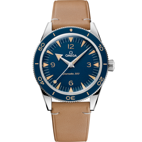 Omega Seamaster 300 41 mm Steel Blue Dial Strap 234.32.41.21.03.001
